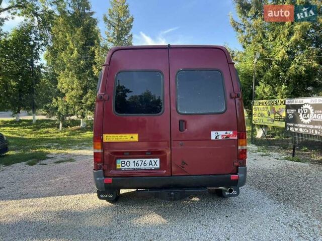 Красный Форд Транзит, объемом двигателя 2.5 л и пробегом 275 тыс. км за 4000 $, фото 5 на Automoto.ua