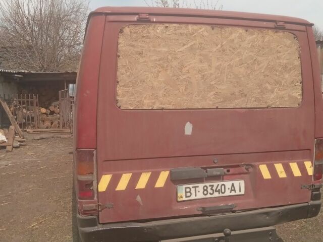 Красный Форд Транзит, объемом двигателя 2.5 л и пробегом 200 тыс. км за 500 $, фото 5 на Automoto.ua