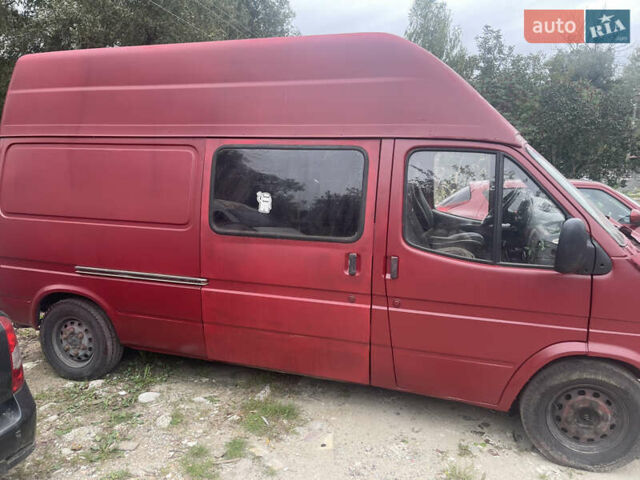 Червоний Форд Транзит, об'ємом двигуна 2 л та пробігом 600 тис. км за 1550 $, фото 1 на Automoto.ua