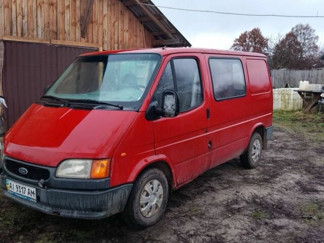 Красный Форд Транзит, объемом двигателя 2.5 л и пробегом 300 тыс. км за 1400 $, фото 6 на Automoto.ua