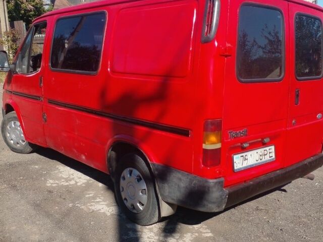 Червоний Форд Транзит, об'ємом двигуна 2.5 л та пробігом 320 тис. км за 1600 $, фото 3 на Automoto.ua