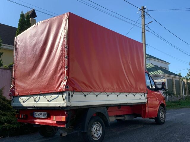 Червоний Форд Транзит, об'ємом двигуна 2.5 л та пробігом 0 тис. км за 6000 $, фото 1 на Automoto.ua