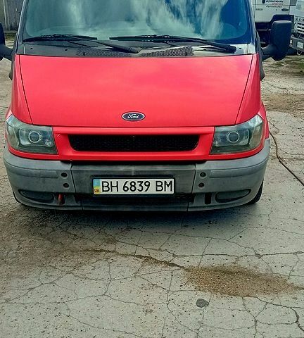 Красный Форд Транзит, объемом двигателя 2 л и пробегом 300 тыс. км за 3800 $, фото 4 на Automoto.ua