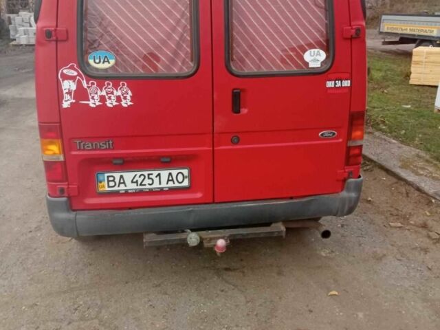 Червоний Форд Транзит, об'ємом двигуна 2.5 л та пробігом 482 тис. км за 4850 $, фото 3 на Automoto.ua