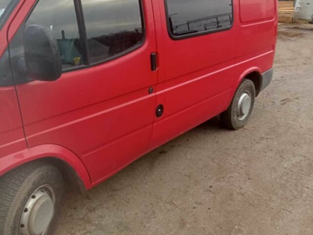 Червоний Форд Транзит, об'ємом двигуна 2.5 л та пробігом 482 тис. км за 4850 $, фото 1 на Automoto.ua