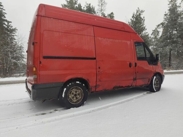 Червоний Форд Транзит, об'ємом двигуна 2 л та пробігом 467 тис. км за 3100 $, фото 3 на Automoto.ua
