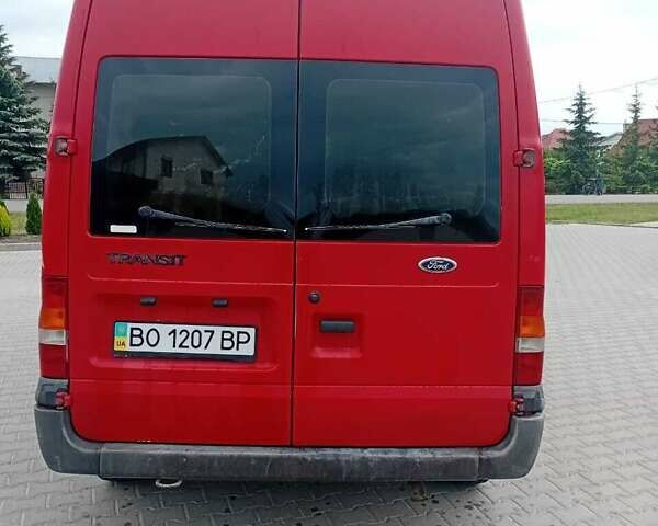 Червоний Форд Транзит, об'ємом двигуна 2.4 л та пробігом 335 тис. км за 4500 $, фото 2 на Automoto.ua