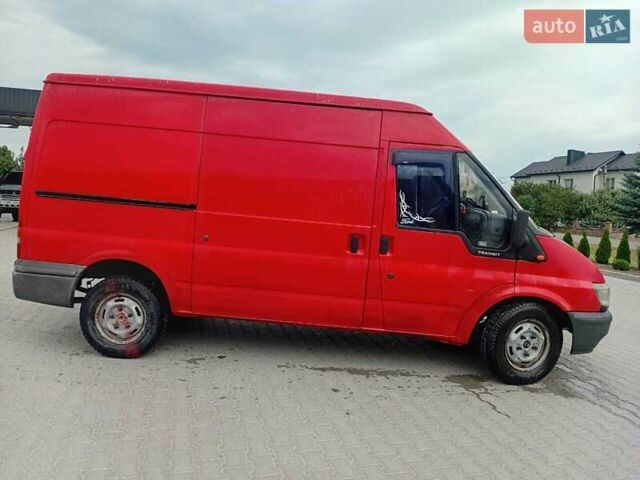 Червоний Форд Транзит, об'ємом двигуна 2.4 л та пробігом 335 тис. км за 4500 $, фото 1 на Automoto.ua