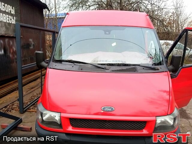 Червоний Форд Транзит, об'ємом двигуна 2 л та пробігом 100 тис. км за 4200 $, фото 3 на Automoto.ua