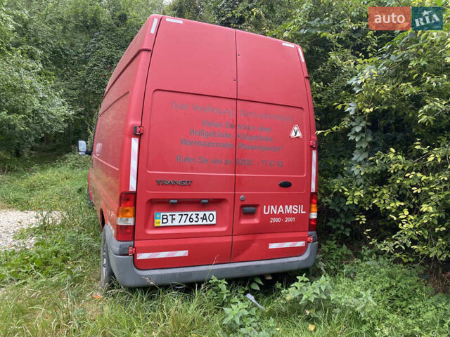 Червоний Форд Транзит, об'ємом двигуна 2.5 л та пробігом 356 тис. км за 5880 $, фото 2 на Automoto.ua