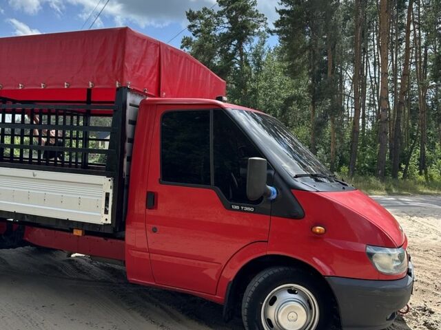 Червоний Форд Транзит, об'ємом двигуна 2.4 л та пробігом 190 тис. км за 13800 $, фото 4 на Automoto.ua
