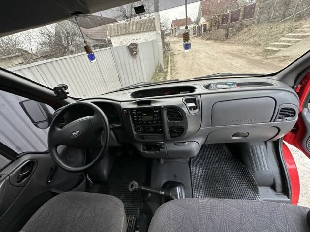 Червоний Форд Транзит, об'ємом двигуна 2.4 л та пробігом 190 тис. км за 13800 $, фото 8 на Automoto.ua