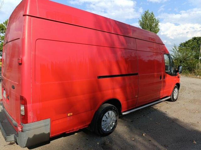 Красный Форд Транзит, объемом двигателя 2.4 л и пробегом 1000 тыс. км за 6800 $, фото 3 на Automoto.ua