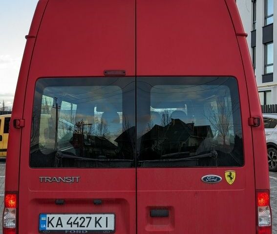 Красный Форд Транзит, объемом двигателя 0.22 л и пробегом 250 тыс. км за 11000 $, фото 3 на Automoto.ua