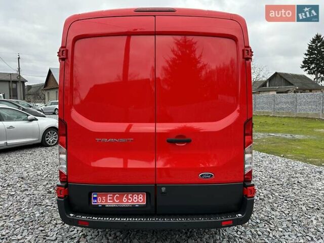 Красный Форд Транзит, объемом двигателя 2 л и пробегом 229 тыс. км за 16200 $, фото 3 на Automoto.ua