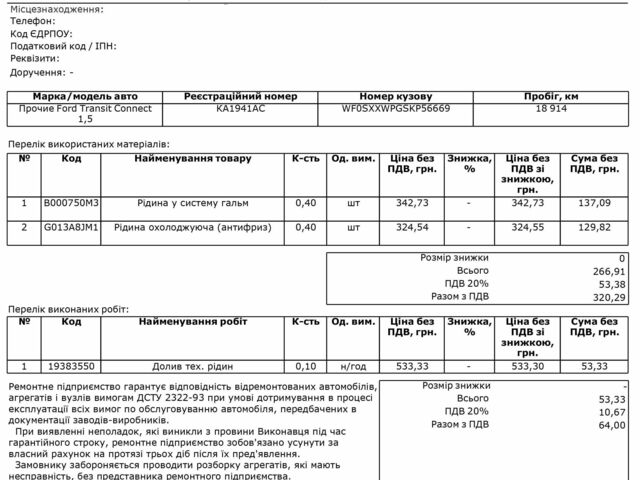 Червоний Форд Транзит, об'ємом двигуна 1.5 л та пробігом 68 тис. км за 15500 $, фото 2 на Automoto.ua