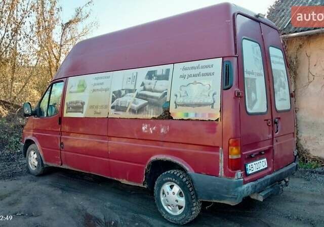 Красный Форд Транзит, объемом двигателя 2.5 л и пробегом 505 тыс. км за 2501 $, фото 2 на Automoto.ua