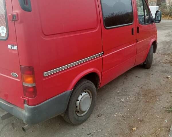 Червоний Форд Транзит, об'ємом двигуна 2.5 л та пробігом 482 тис. км за 4850 $, фото 1 на Automoto.ua