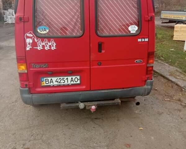 Червоний Форд Транзит, об'ємом двигуна 2.5 л та пробігом 482 тис. км за 4850 $, фото 3 на Automoto.ua