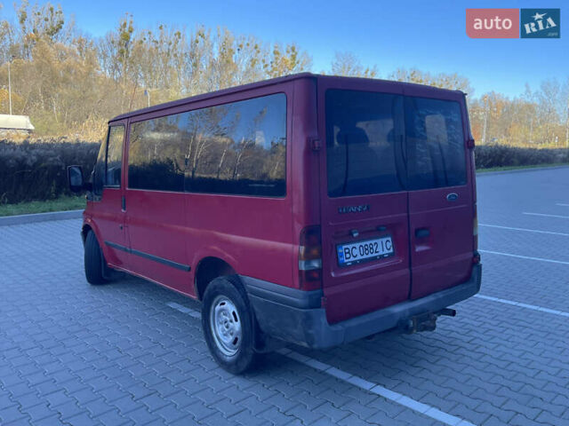 Червоний Форд Транзит, об'ємом двигуна 2 л та пробігом 377 тис. км за 2750 $, фото 2 на Automoto.ua