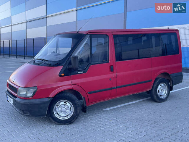 Красный Форд Транзит, объемом двигателя 2 л и пробегом 377 тыс. км за 3333 $, фото 1 на Automoto.ua