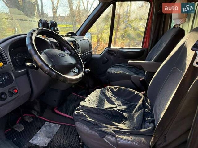 Червоний Форд Транзит, об'ємом двигуна 2 л та пробігом 321 тис. км за 7390 $, фото 11 на Automoto.ua