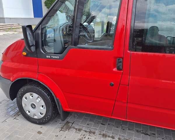 Красный Форд Транзит, объемом двигателя 2 л и пробегом 300 тыс. км за 6700 $, фото 8 на Automoto.ua
