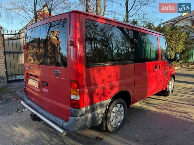 Червоний Форд Транзит, об'ємом двигуна 2 л та пробігом 321 тис. км за 7390 $, фото 4 на Automoto.ua