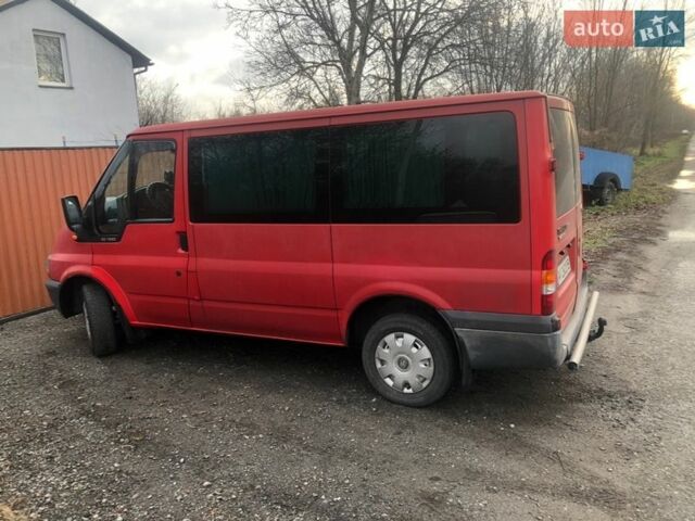 Красный Форд Транзит, объемом двигателя 2 л и пробегом 320 тыс. км за 6000 $, фото 5 на Automoto.ua