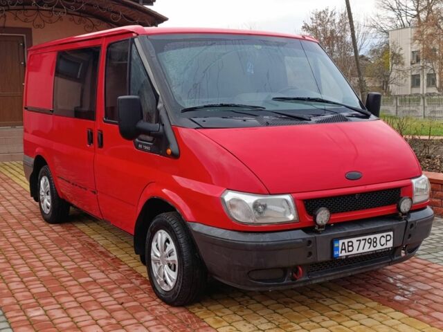 Красный Форд Транзит, объемом двигателя 2 л и пробегом 334 тыс. км за 3750 $, фото 5 на Automoto.ua