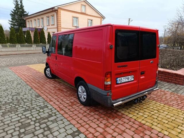 Красный Форд Транзит, объемом двигателя 2 л и пробегом 334 тыс. км за 3750 $, фото 8 на Automoto.ua