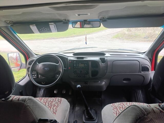 Красный Форд Транзит, объемом двигателя 2 л и пробегом 334 тыс. км за 3750 $, фото 10 на Automoto.ua