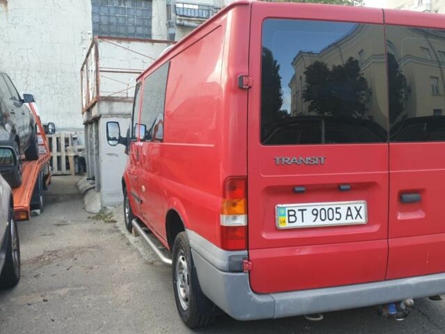 Червоний Форд Транзит, об'ємом двигуна 2 л та пробігом 290 тис. км за 3494 $, фото 1 на Automoto.ua