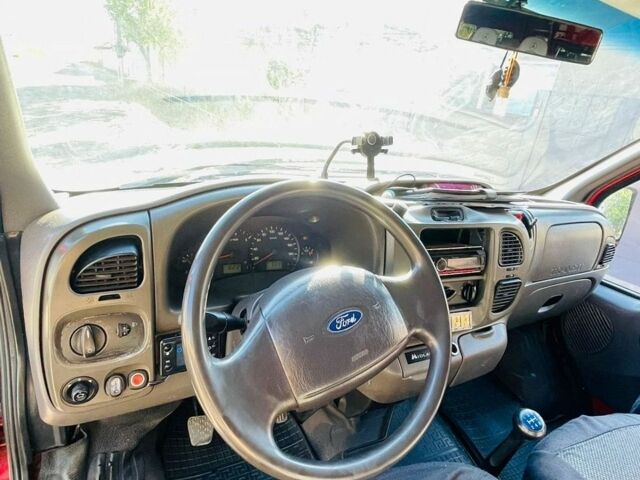 Красный Форд Транзит, объемом двигателя 2 л и пробегом 353 тыс. км за 6500 $, фото 12 на Automoto.ua