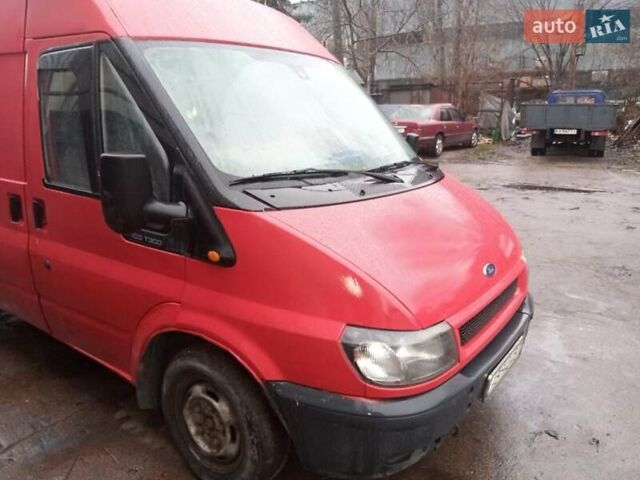 Червоний Форд Транзит, об'ємом двигуна 2 л та пробігом 100 тис. км за 4200 $, фото 4 на Automoto.ua