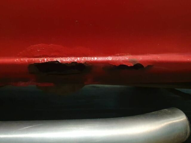 Червоний Форд Транзит, об'ємом двигуна 2 л та пробігом 290 тис. км за 3494 $, фото 6 на Automoto.ua