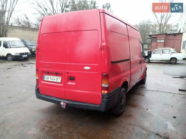 Червоний Форд Транзит, об'ємом двигуна 2 л та пробігом 100 тис. км за 4200 $, фото 1 на Automoto.ua