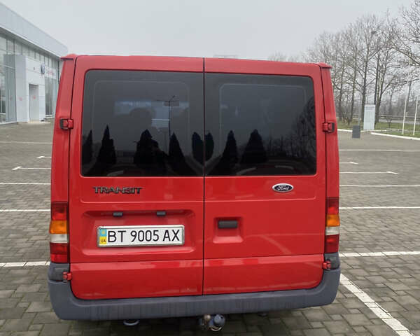 Красный Форд Транзит, объемом двигателя 2 л и пробегом 270 тыс. км за 5799 $, фото 8 на Automoto.ua