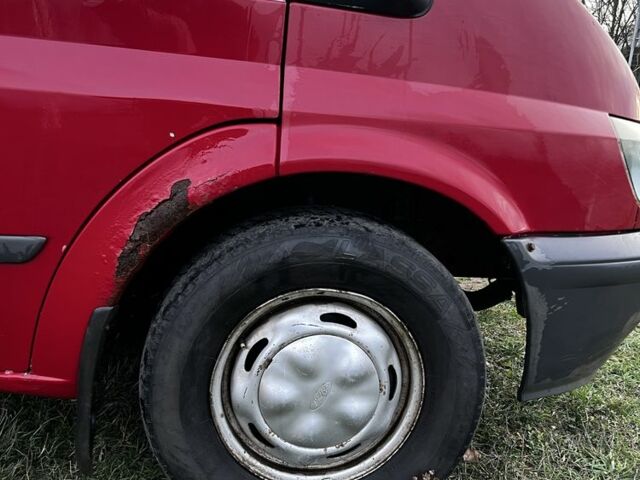 Красный Форд Транзит, объемом двигателя 2 л и пробегом 389 тыс. км за 2500 $, фото 3 на Automoto.ua