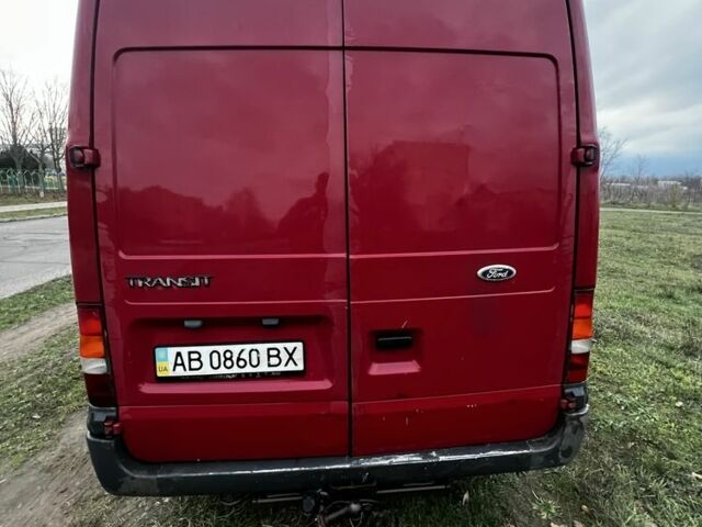 Красный Форд Транзит, объемом двигателя 2 л и пробегом 389 тыс. км за 2500 $, фото 7 на Automoto.ua