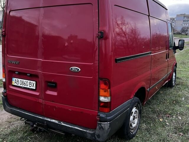 Красный Форд Транзит, объемом двигателя 2 л и пробегом 389 тыс. км за 2500 $, фото 6 на Automoto.ua