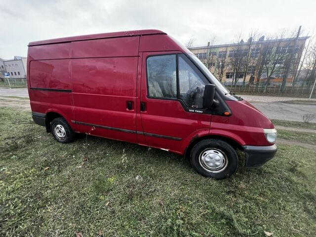 Красный Форд Транзит, объемом двигателя 2 л и пробегом 389 тыс. км за 2500 $, фото 2 на Automoto.ua