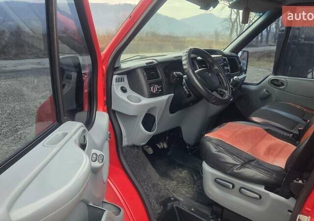 Червоний Форд Транзит, об'ємом двигуна 2.2 л та пробігом 235 тис. км за 6200 $, фото 9 на Automoto.ua