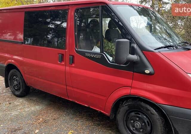 Червоний Форд Транзит, об'ємом двигуна 2.2 л та пробігом 351 тис. км за 6000 $, фото 3 на Automoto.ua