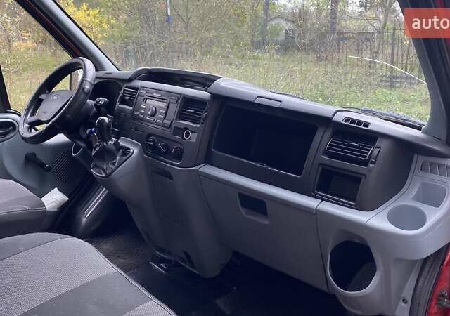 Червоний Форд Транзит, об'ємом двигуна 2.2 л та пробігом 351 тис. км за 6000 $, фото 14 на Automoto.ua