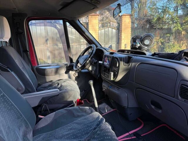 Червоний Форд Транзит, об'ємом двигуна 2 л та пробігом 321 тис. км за 6990 $, фото 17 на Automoto.ua