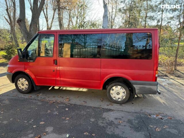 Красный Форд Транзит, объемом двигателя 2 л и пробегом 321 тыс. км за 7390 $, фото 8 на Automoto.ua