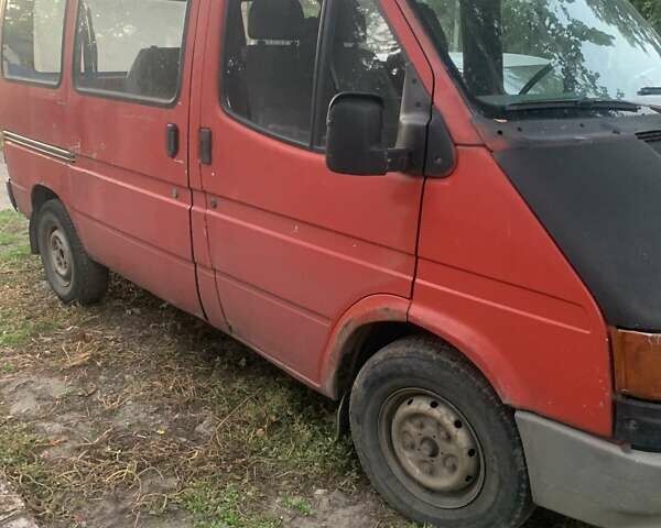Червоний Форд Транзит, об'ємом двигуна 2 л та пробігом 2 тис. км за 1100 $, фото 1 на Automoto.ua