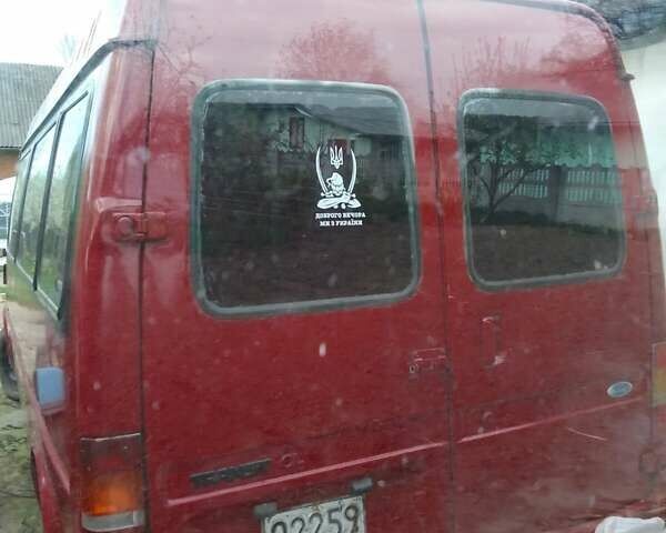 Красный Форд Транзит, объемом двигателя 2.5 л и пробегом 380 тыс. км за 2000 $, фото 15 на Automoto.ua