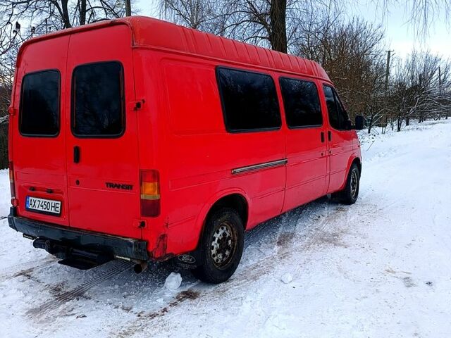Червоний Форд Транзит, об'ємом двигуна 2.5 л та пробігом 212 тис. км за 3100 $, фото 3 на Automoto.ua